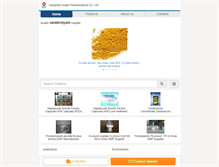 Tablet Screenshot of huajinpharma.com